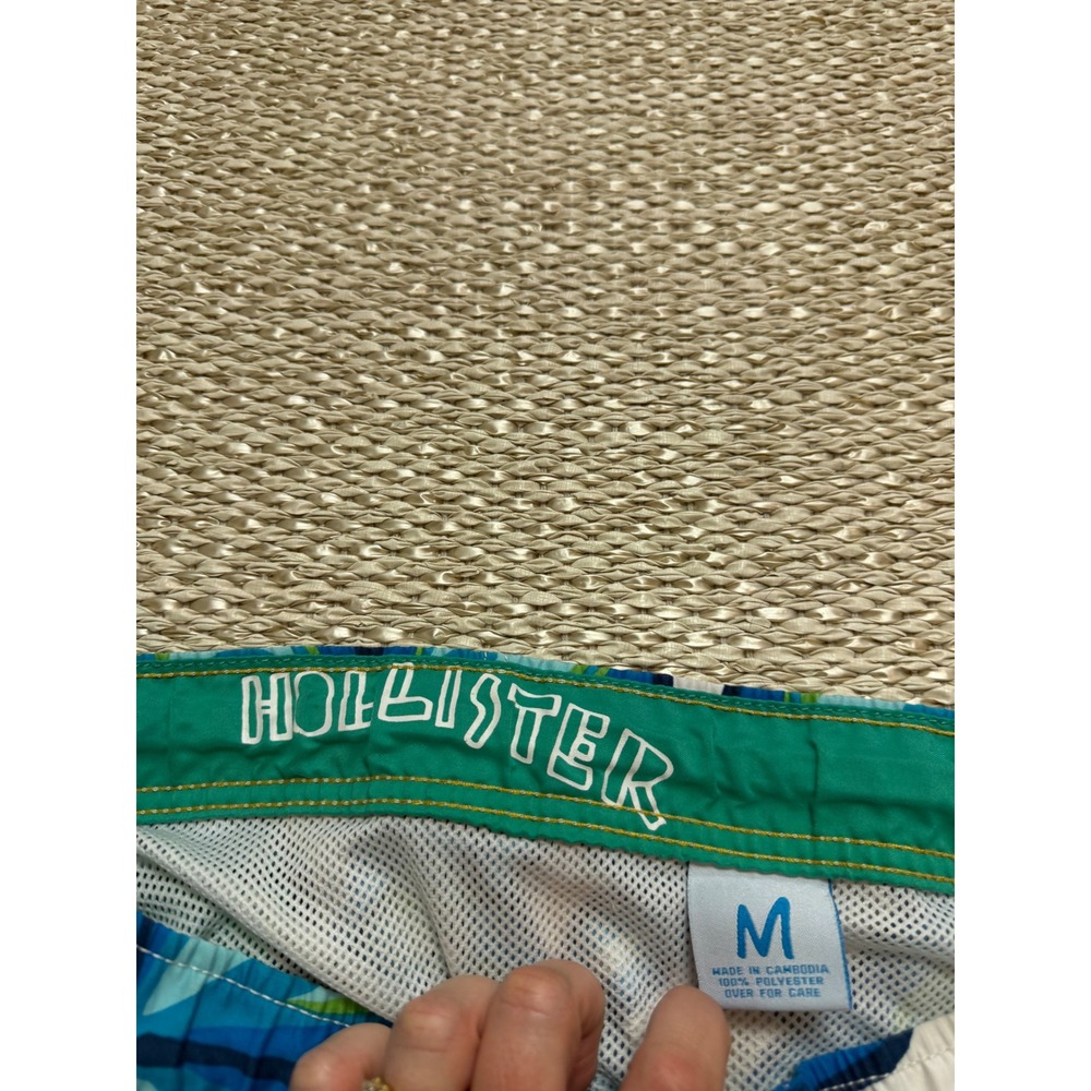Hollister y2k Retro Floral Board Shorts Swim Trunks HCO vantage style surf M - Picture 7 of 8